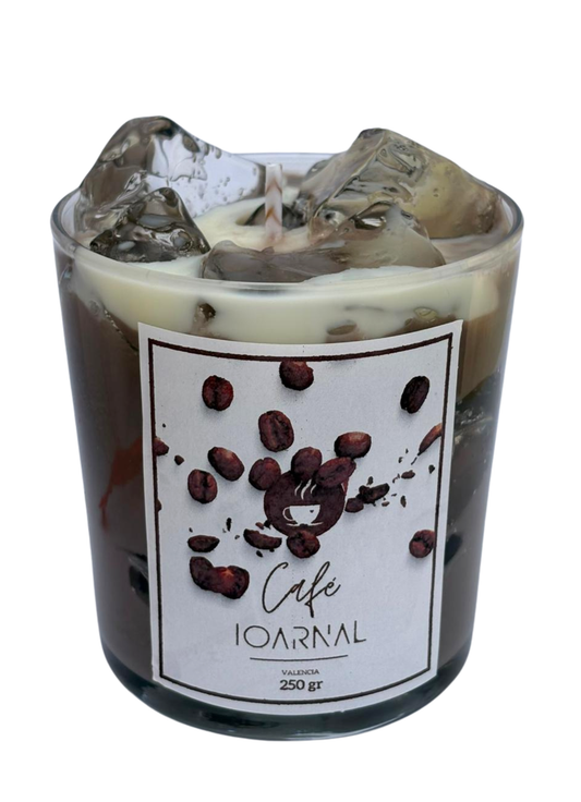 Vela artesanal “Café”